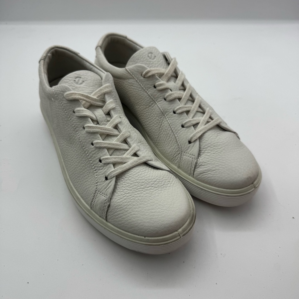 ECCO Soft 60 Women’s Leather Sneakers Size 9–9.5 Comfort Walking Shoes